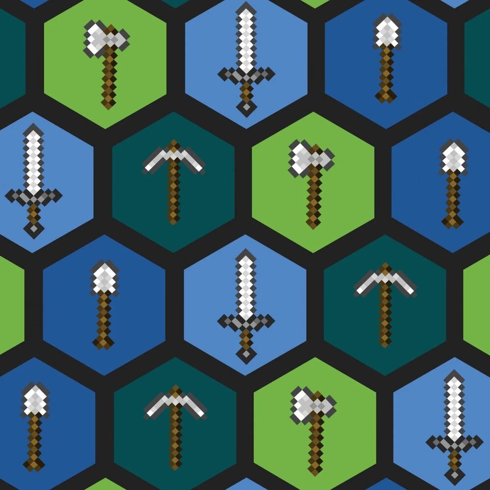 Minecraft Custom Order Quilt - Picture 6 of 15